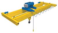 Pont roulant à double poutre de style européen Yiteng, capacité 25-40 tonnes/7 tonnes, hauteur de levage 20 m, portée 10 m, intérieur/extérieur