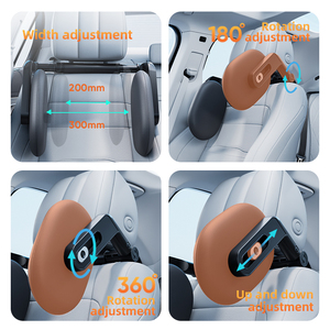 Reposacabezas giratorio ergonómico con soporte cervical, cómodo y elegante, para aliviar el dolor de cuello, almohada de espuma viscoelástica para el cuello del coche. - Product Image 3