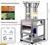 Commerciële Huis Groentechopper Ui Knoflook Wortel Kool Fruit Shredder Snijmachine