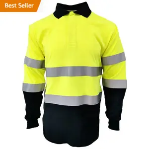 NFPA 2112 CAT2 Customized Fire Resistant FR T-shirt Fire Rated Welding Shirts For Welder