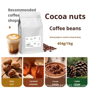 <span class=keywords><strong>กาแฟ</strong></span>ลาเต้คั่วสดใหม่กาแฟสำเร็<span class=keywords><strong>จ</strong></span><span class=keywords><strong>รูป</strong></span>รสถั่วผสมอิตาเลี่ยน1กก. รสชาติความเป็นกรด - Product Image 4