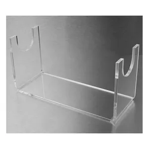 Factory Wholesale Acrylic Wand Shelf Storage Rack Display Stand Clear Single Scope Holder Scope Display Stand Sword Stand