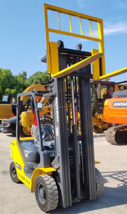 Chariot élévateur contrepoids diesel Komatsu d'occasion Noble Lift de 3 tonnes pour utilisation assise, garantie 1 an, composants principaux : pompe - Product Image 4