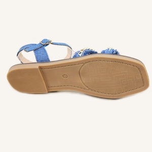 Sandalias de Mujer Ligeras de Verano, Modernas y de Alta Calidad, con Pedrería y Puntadas Cruzadas, al por Mayor - Product Image 6