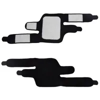 Tourmaline Thermique Wrap Genou Alpaka Warmar Garder Au Chaud Brace Réchauffeur Patchs Naturels Tissu Pour Plaine Noir Wraps Néoprène Warmers
