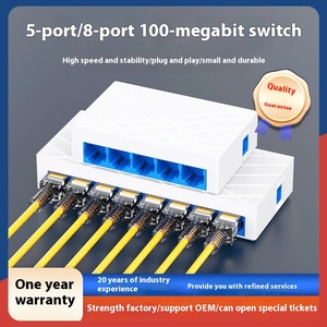 Nhà máy sản xuất 100M 5-Port mạng chuyển đổi <span class=keywords><strong>Router</strong></span> cho văn phòng nhà ký túc xá giám sát - Product Image 6