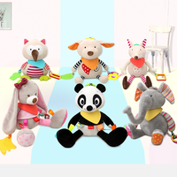 Fabricant de peluche Pendentif en peluche pour fille Peluche douce Nouveau design Jouet en peluche Accompagner Bébé Poupée Animal de dessin animé mignon Jouet en peluche