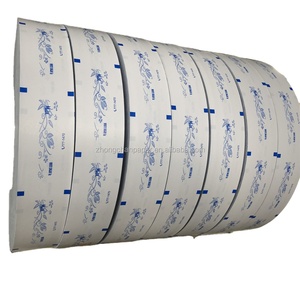 Rotoli <span class=keywords><strong>di</strong></span> <span class=keywords><strong>carta</strong></span> patinata PE termosaldata per uso alimentare per la produzione <span class=keywords><strong>di</strong></span> <span class=keywords><strong>bustine</strong></span> <span class=keywords><strong>di</strong></span> zucchero con Logo stampato 1-4 colori - Product Image 3