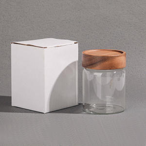 <span class=keywords><strong>Pot</strong></span> à <span class=keywords><strong>miel</strong></span> vide en verre <span class=keywords><strong>de</strong></span> qualité supérieure, étiquette personnalisée, nouveau Design, bouteilles à <span class=keywords><strong>miel</strong></span> avec dessus en bois - Product Image 5