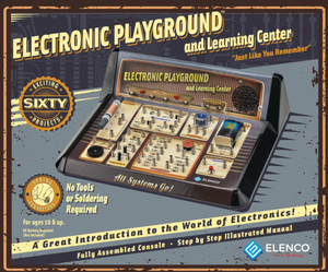 Kit d'expérimentation de circuits pratique, projet électronique DIY, kit de laboratoire STEM avec détecteur de métaux radio - Product Image 1