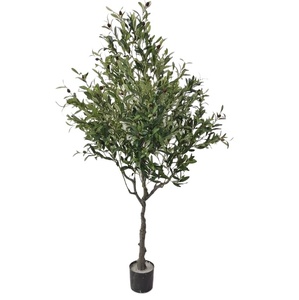 Plantas Artificiais De Alta Qualidade Em Vasos De Oliveira <span class=keywords><strong>Artificial</strong></span> Do Falso Deixa A Oliveira Para A Decoração De Casa - Product Image 4