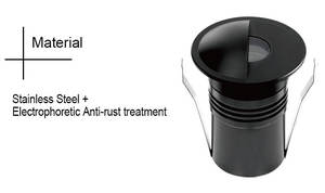 Nuevo diseño de luz led luz del jardín de tierra <span class=keywords><strong>camino</strong></span> piso enterrado patio lugar paisaje 5W IP67 al aire libre enterrado luz subterránea - Product Image 3