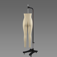 Mannequins de shorts pour femmes européennes et américaines, version taïwanaise, modèle debout avec mannequin en tissu en fibre de verre, vente chaude