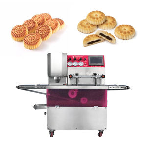 Línea de Producción Automática de Pasteles de Luna y Maamoul, Máquina de Procesamiento de Pasteles de Luna con Estampado - Product Image 4