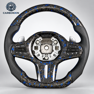 Volant personnalisé pour BMW E92 F30 F10 E60 F31 F82 E61 E90 E39 E91 E70 E46 F22 E53 F80 F48 F01 F32 F36 F07 F93 E87 {sans Airbag} - Product Image 3