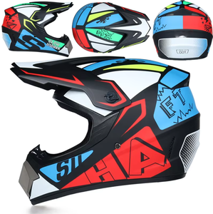 Casco integral <span class=keywords><strong>de</strong></span> ciclismo todoterreno para descenso <span class=keywords><strong>de</strong></span> montaña, monopatín y motocicleta eléctrica, con carcasa <span class=keywords><strong>de</strong></span> ABS y visera. En stock. - Product Image 3