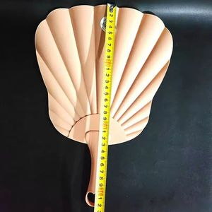 New plastic colorful banana leaf <b>fan</b>, hand-cranked, suitable for home use in summer, portable, durable, and <b>large</b>-sized for - Product Image 4