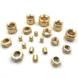 เครื่องกลึง CNC ชิ้นส่วนกลึงทองเหลือง CNC เครื่องกลึง CNC แบบกำหนดเองความแม่นยำสูง - Product Image 1