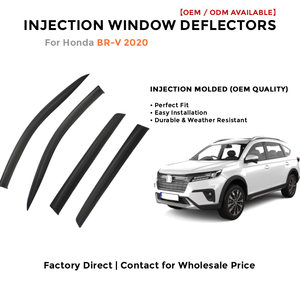 Deflectores de Ventana Laterales para Toyota LC200 2008-2019 Protector de Lluvia Accesorios de Coche - Product Image 2