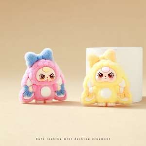<span class=keywords><strong>Mini</strong></span> figurine de lapin en peluche 3D de bureau, kawaii, surprise mystère, sac surprise, figurines mignonnes, jouets pour enfants, collection de cadeaux - Product Image 6