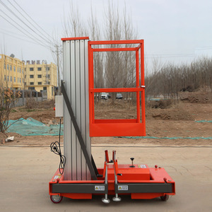 Portable 4-14M Udara Mengangkat Tiang Tunggal Hidrolik Lift Table <span class=keywords><strong>Platform</strong></span> Kerja Plataforma Elevadora - Product Image 6