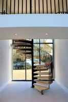 Prima Innen-Spiraltreppe Günstiger Preis Heimtreppe mit Stufen-Design Runde Metalltreppe Treppen