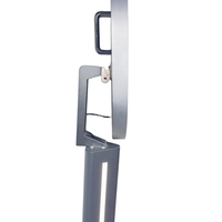 Lampe vidéo RVB Covien pour iPad, pleine couleur + mode Chase, tête inclinable et orientable, base en acier épais, alimentation intégrée, capacité de charge 100 kg