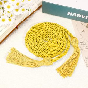 Cordones de Honor Dorados para Graduación, 67 Pulgadas, Trenzados de Poliéster, para Toga de Licenciatura, Maestría, Doctorado, Regalia Académica, Ceremonia Universitaria - Product Image 4