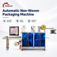 Machine automatique de fabrication et d'emballage de masques oculaires en tissu non tissé, modèle HY-220, en acier inoxydable 304, pour pansements thermiques, la plus vendue
