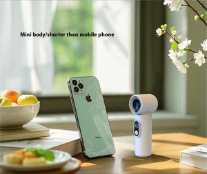 พัดลมมือถือขนาดเล็กชาร์จไฟได้มี4สีน้ำหนักเบาสำหรับเด็กผู้หญิงเด็กใช้ในฤดูร้อน - Product Image 6