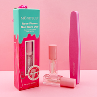 Ensemble de soins des ongles hydratant biologique personnalisé huile réparatrice pour la croissance des ongles huile rajeunissante pour les cuticules sérum nutritif pour les ongles fortifiant