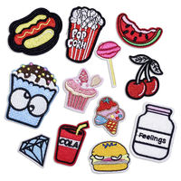 Patchs thermocollants personnalisés en velours brodé 3D avec sequins, badges logo en tissu, vente en gros directe usine