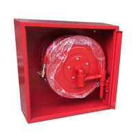 Enrouleur de tuyau d'incendie mural 30m 1 pouce, type pivotant automatique, équipement de protection incendie
