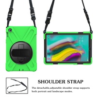 Coque rotative hybride en silicone pour Samsung Galaxy Tab S5e S4 S3 S2 Coque arrière pour tablette