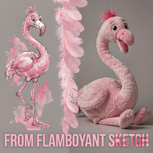 <span class=keywords><strong>Peluche</strong></span> Realistico <span class=keywords><strong>di</strong></span> <span class=keywords><strong>Fenicottero</strong></span> Rosa Personalizzato per Souvenir Turistici e Decorazioni per Feste, Vendita all'Ingrosso - Product Image 2