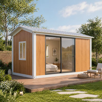 Maison préfabriquée, bureau modulaire préfabriqué, maison mobile de 20 pieds, bâtiment portable, maisons prêtes à l'emploi, maison conteneur de luxe détachable
