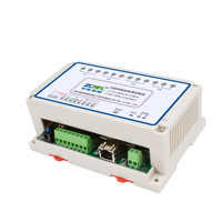 Contrôleur de relais industriel 4 canaux, double port Ethernet RS485, protocole Modbus TCP/RTU, capacité de charge 16A 250VAC, contrôle cloud