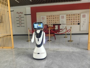 Nouveau Robot d'Accueil IA Alpha <span class=keywords><strong>Timo</strong></span> 2026 avec ChatGPT, Recharge Automatique, Affichage Vidéo et Photo, IP54, Guide de Montage Mobile pour Écoles - Product Image 4