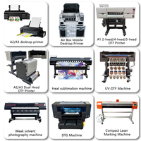 Impresora de Sublimación A4 de 4 Colores, Térmica de Escritorio, Automática, Digital, para Etiquetas, de Inyección de Tinta, Material Flexible, Nueva Condición