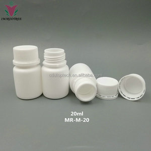 Garrafas plásticas transparentes de 20cc, <span class=keywords><strong>20g</strong></span> 20ml, cápsulas de comprimido, recipientes, garrafas de plástico para embalagem medicinal - Product Image 4