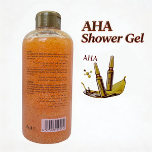 Gel de Ducha Exfoliante e Iluminador con Ácido Alfa Hidroxi, Limpieza Profunda, Hidratante, Aclarante, Antibacterial, 500 ml, Jabón Corporal OEM - Product Image 6