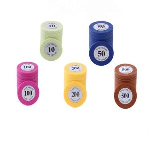 Fichas de Póker de Plástico PS Ecológicas Personalizadas al por Mayor en Colores Personalizados y con Logotipos Personalizados - Product Image 4