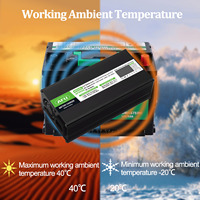 Chargeur de batterie de haute qualité 87.6V 10A avec écran d'affichage intelligent pour chargeur de batterie 24S 76.8V Lifepo4 72V Lifepo4