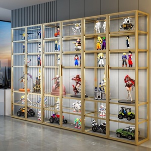 Gabinete <span class=keywords><strong>de</strong></span> exhibición <span class=keywords><strong>de</strong></span> juguetes, gabinete <span class=keywords><strong>de</strong></span> vidrio <span class=keywords><strong>de</strong></span> almacenamiento adecuado <span class=keywords><strong>para</strong></span> dormitorio, comedor, <span class=keywords><strong>cocina</strong></span>, sala <span class=keywords><strong>de</strong></span> exposición, tienda <span class=keywords><strong>de</strong></span> almacenamiento, figurita coleccionable - Product Image 5