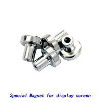 Modules magnétiques cylindriques d'affichage LED Boshuo pour usage intérieur/extérieur, blanc crème, M4 M3, vidéo/texte/image magnétiques, garantie 1 an