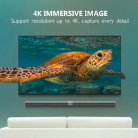 Câble adaptateur convertisseur HDMI vers DisplayPort avec alimentation USB pour moniteur et console de jeu PS4