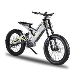 Mukuta Knight Vélo électrique hybride de montagne à gros pneus, vélo électrique chinois, de 24 pouces, pour enfants, en stock en entrepôt européen