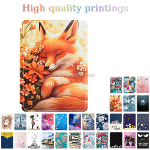 Op maat gemaakte sublimatie witte hoes voor Kobo Clara Bw & Libra Color 7/6 inch DIY gepersonaliseerde PU lederen smart <span class=keywords><strong>case</strong></span> met handriem - Product Image 3