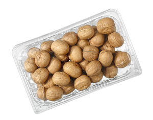 Disposable Transparent Clamshell Fruit container Clear Fruit Plastic Blister food Packaging Boxes hinged food container