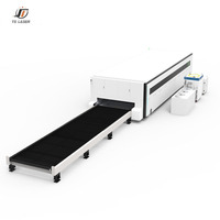 Máquina de Corte Láser de Fibra CNC de 30KW con Mesa de Intercambio para Acero al Carbono de 50mm con Función de Corte en Bisel